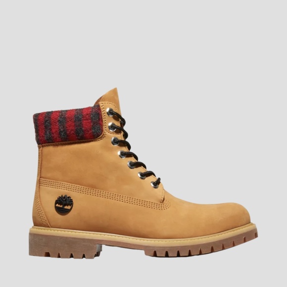 Timberland Other - Timberland Men's Timberland Premium 6" Waterproof Boot , Wheat/Plaid Nubuck